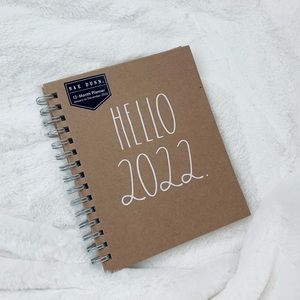 Rae Dunn | “Hello 2022” 12-Month Planner | Brand New